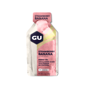 ژل انرژی زا طعم توت و موز GU Energy Gel – Strawberry Banana